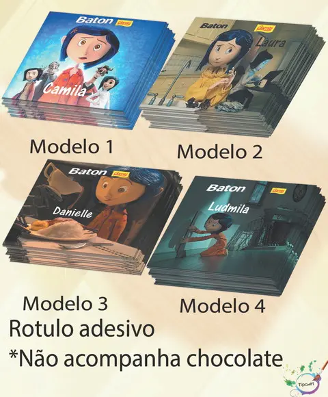 Rotulo de Baton-caroline e o Mundo Secreto