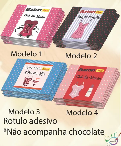 Rotulo de Baton-chá de Lingerie#2