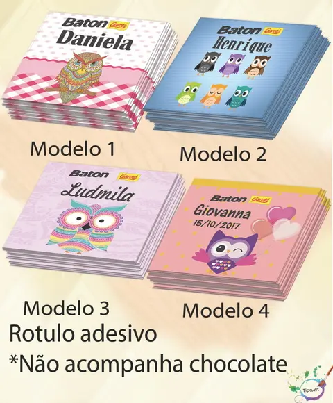 Rotulo de Baton-coruja