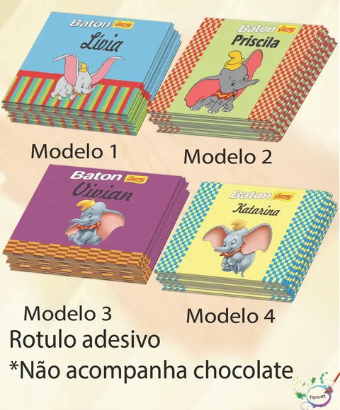 Rotulo de Baton-dumbo
