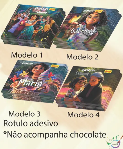 Rotulo de Baton-encanto