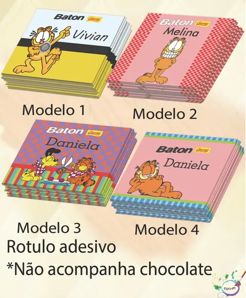 Rotulo de Baton-garfield