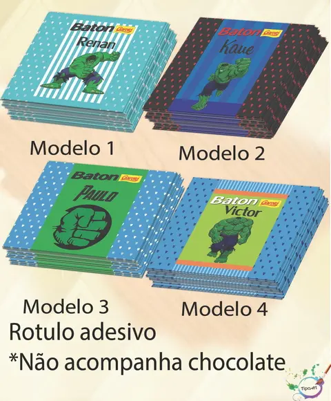 Rotulo de Baton-hulk