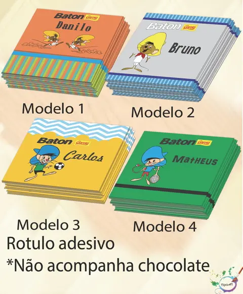 Rotulo de Baton-ligeirinho