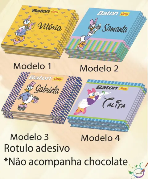 Rotulo de Baton-margarida