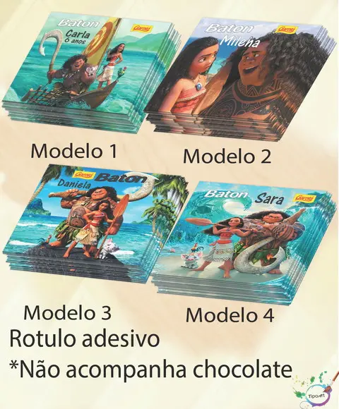 Rotulo de Baton-moana e Mauí