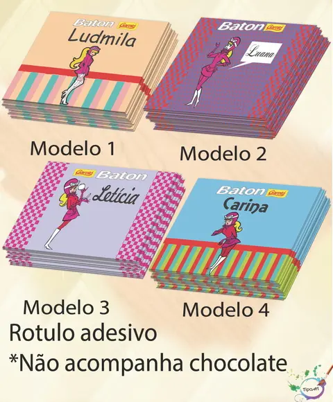 Rotulo de Baton-penelope Charmosa
