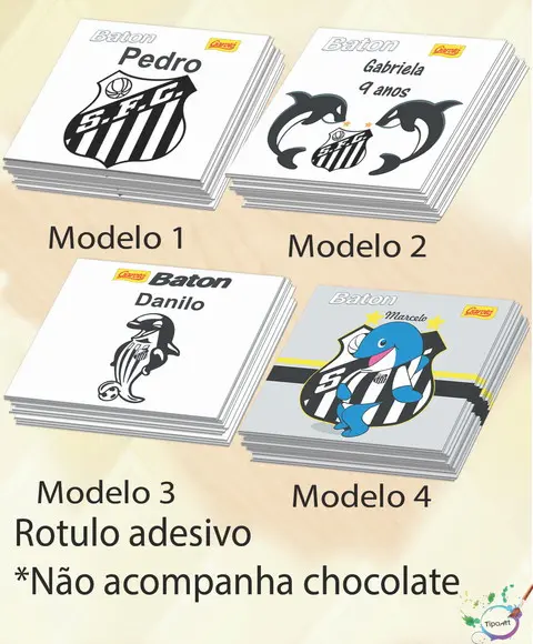 Rotulo de Baton-peixe