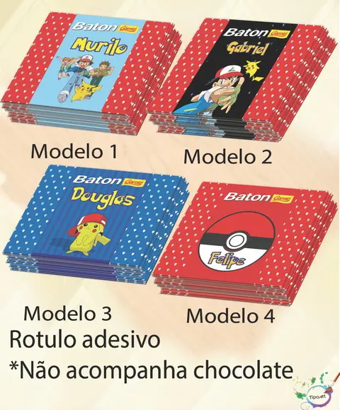 Rotulo de Baton-pokemon