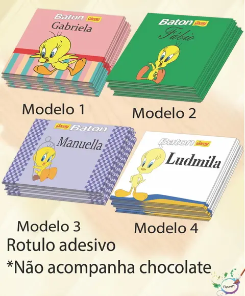 Rotulo de Baton-piu Piu