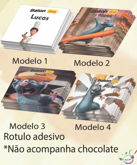 Rotulo de Baton-ratatouille