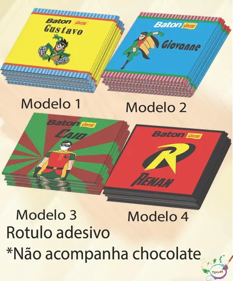 Rotulo de Baton-robin