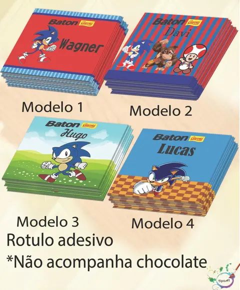 Rotulo de Baton-sonic