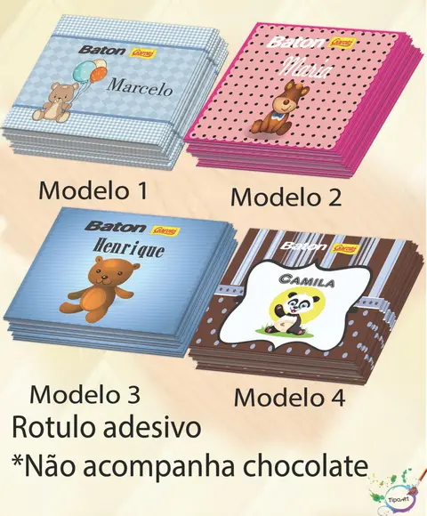 Rotulo de Baton-ursinho