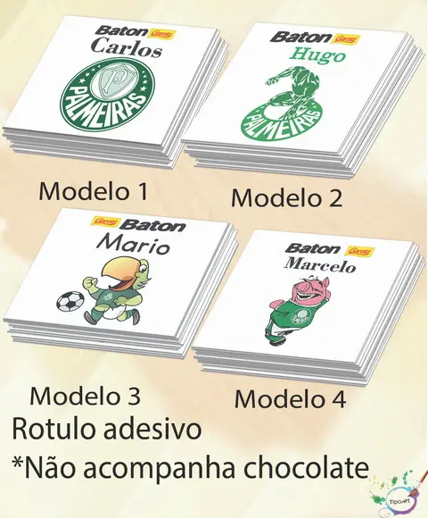 Rotulo de Baton-verdão
