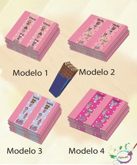 Rotulo de Chocolate-lol