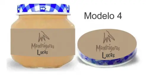 Rótulo Papinha + Adesivo Tampa -harry Potter-modelo 2