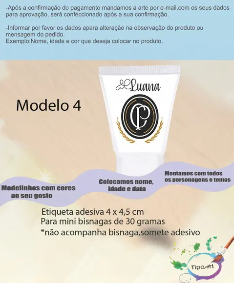 Rotulo para Bisnaga -times