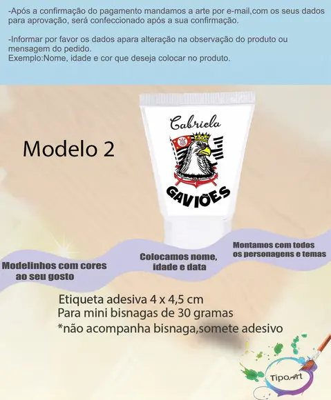 Rotulo para Bisnaga -times