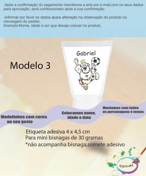 Rotulo para Bisnaga -sp