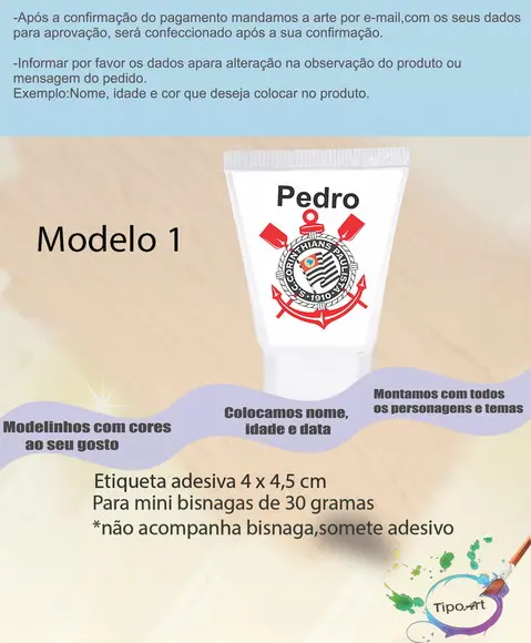 Rotulo para Bisnaga -times