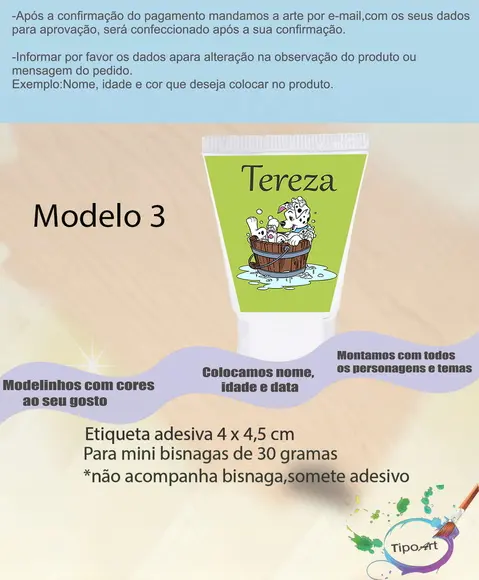 Rotulo para Bisnaga-101 Dalmatas