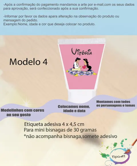 Rotulo para Bisnaga-aladin