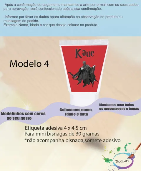 Rotulo para Bisnaga-harry Pottermodelo2