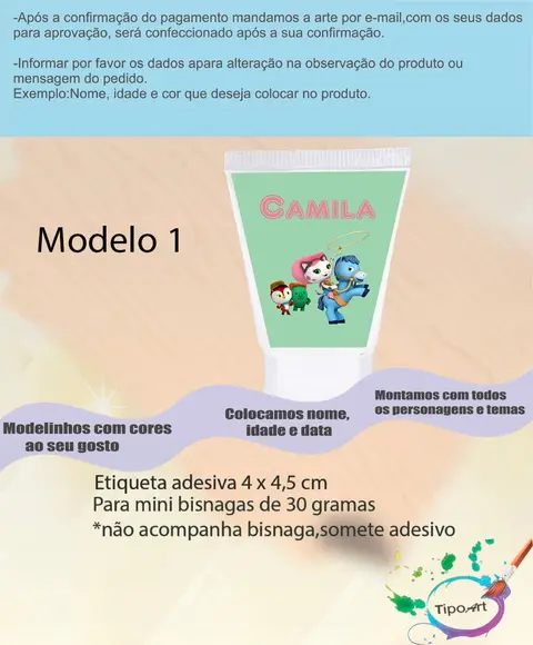 Rotulo para Bisnaga-sheriff Calie
