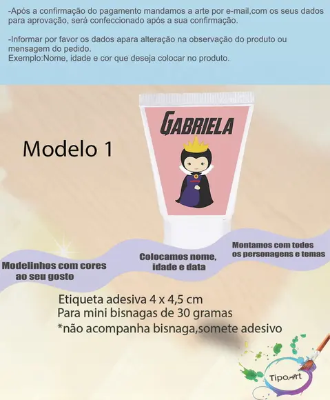 Rotulo para Bisnaga-vilões