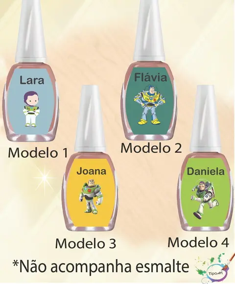 Rotulo para Esmalte-buzz Lightyear