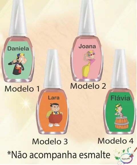 Rotulo para Esmalte-chaves