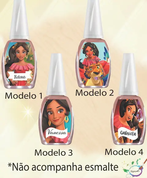 Rotulo para Esmalte-elena de Avalor