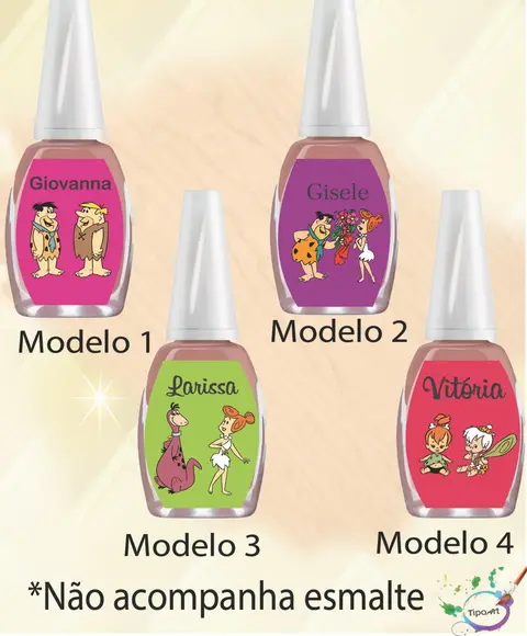 Rotulo para Esmalte-fred Flintstone