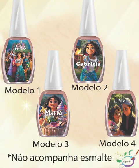 Rotulo para Esmalte-encanto