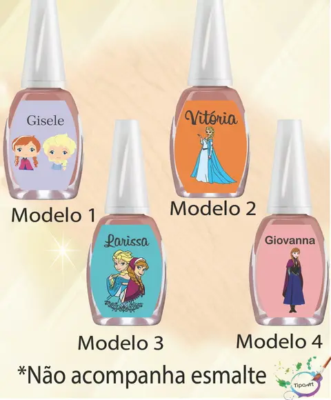 Rotulo para Esmalte-frozen