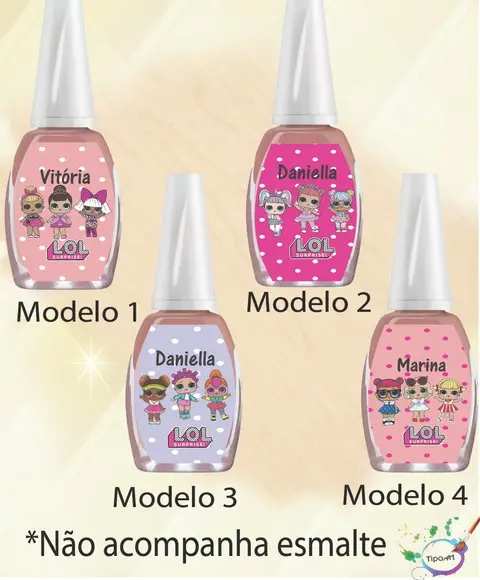 Rotulo para Esmalte-lol Surprise