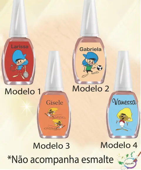 Rotulo para Esmalte-ligeirinho