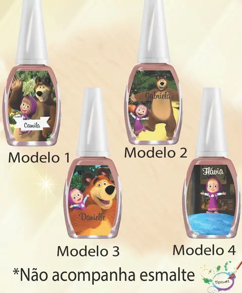 Rotulo para Esmalte-masha