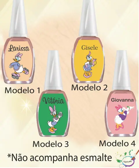 Rotulo para Esmalte-margarida