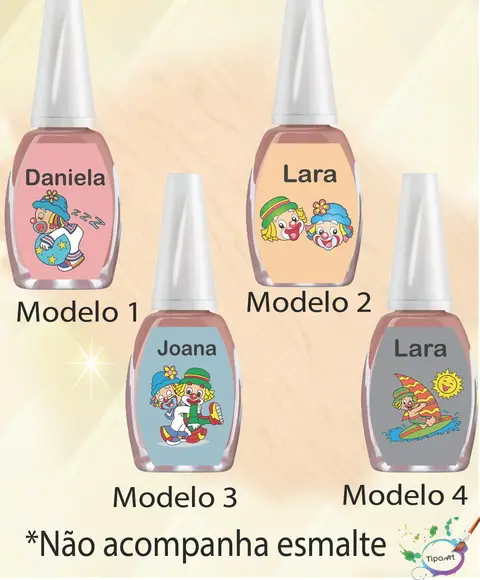 Rotulo para Esmalte-patatí Patatá