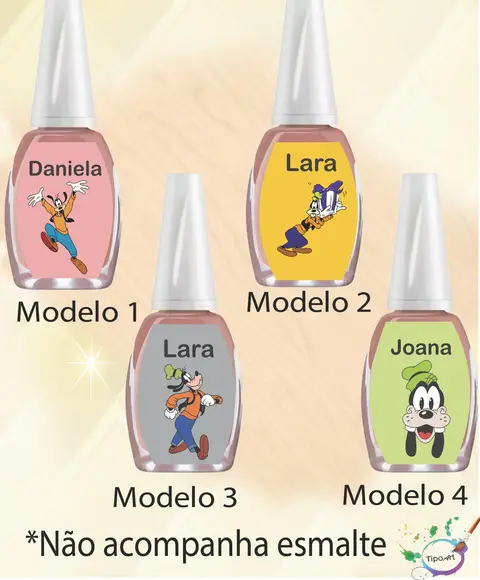 Rotulo para Esmalte-pateta