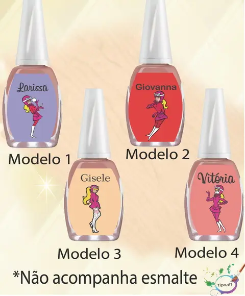Rotulo para Esmalte-penelope Charmosa