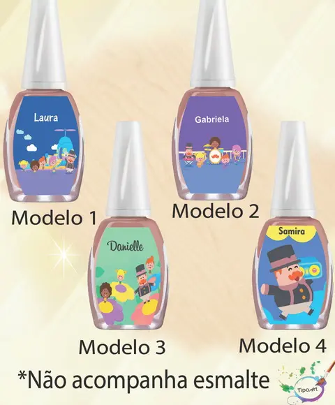 Rotulo para Esmalte-radio Bita