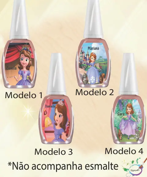 Rotulo para Esmalte-sofia