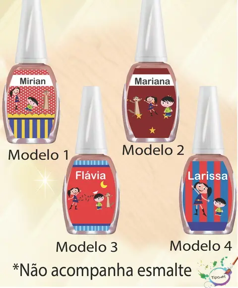 Rotulo para Esmalte-show da Luna