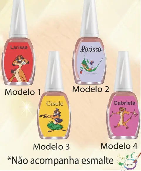 Rotulo para Esmalte-timão