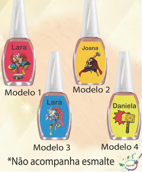Rotulo para Esmalte-thor