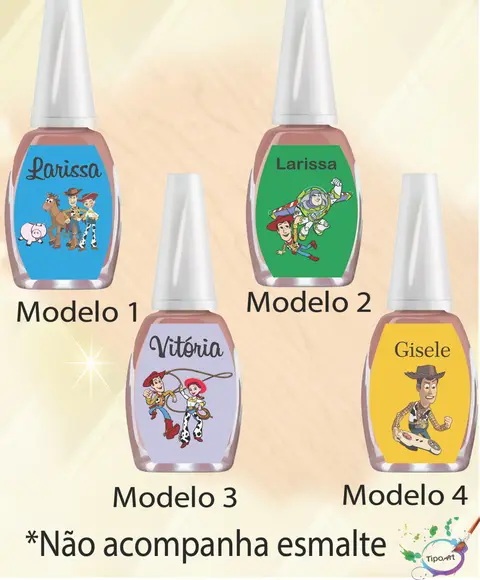 Rotulo para Esmalte-toy Story