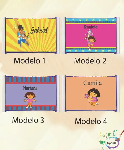 Rotulo Pipoca de Microondas- Dora